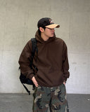 Brushed Overfit Corduroy Hoodie