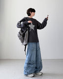 Franken Pocket Wide Denim