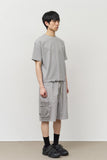 Tag Cropped Damage Top