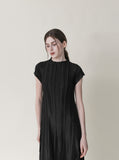 [Premium] Issey Pleated Point Long One Piece