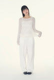 Lunair linen loose long sleeve