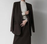 [Premium] London Wool Two-Button Jacket
