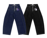 Giwoo Curved Denim Pants