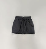 Konaki y2k zipper banding skirt