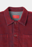 Off Velvet Denim Cropped JK