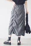 Celine shirring long skirt