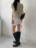 [Belt SET] Cabra Pocket Shorts
