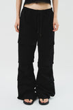 Lena Multi Cargo Flare Pants