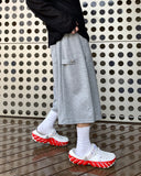 [Plan] Side Snap Bermuda Sweatpants
