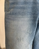 Dirty Wide Denim Pants