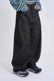 Eddy slub point denim pants