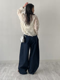[SET] Daisy See-through Blouse Set