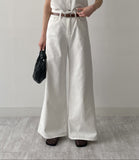 437 High Waist Wide Denim Pants