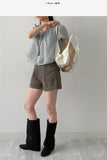 Peanut Fold Layered Long Boots