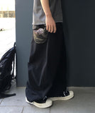 Mier Linen Cut Wide Pants