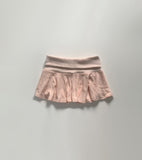 Pinia low-waist flare skirt