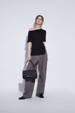 square buttons bag