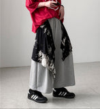 Dyeing Skirt Bermuda Shorts