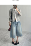 Shelly see-through round neck cardigan