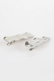 Silver curve hairpin
