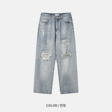 Scout Destroyed Wide Denim