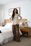 Free pocket easy pants