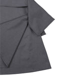 DRAPED LAYERED SKIRT