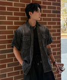 Luffy Slav Denim Shirt