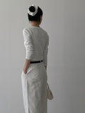 Rich Snap Cardigan T-Shirt