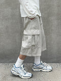 Pigment Light Cargo Half Pants