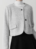 Mongle Boucle Short Jacket