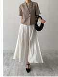 [summer] Repair Van Double Crop Half Jacket