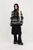 End-knee flared skirt