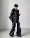Cynical Crop Leather Jacket