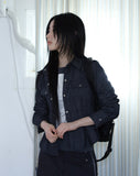 Indigo Snap Shirt