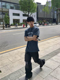 Isle Damage Flare Denim Pants