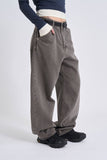Pigment curved denim pants
