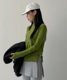 [Brushed Lining] Wave Warmer Turtleneck T-Shirt