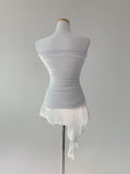 Roccoa Long Frill Top