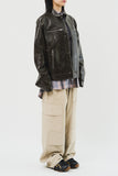 Perry Carpenter Leather Jacket