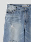 Delta Washed Damage Denim