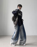 Keyring Balloon Wide Denim