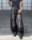 Daryl Curve Wide Denim