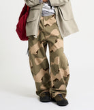 Camo balloon cotton pants
