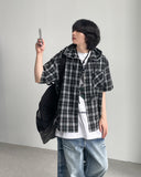 Magia Check Hood Shirt