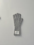 [INC MADE] Fingerhole wool knit gloves