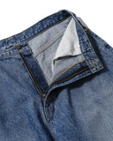 Washed Denim Balloon Pants