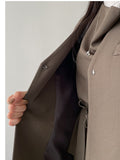 [Setup Available/Three-Piece] Bird No-Collared Loose-Fit Jacket