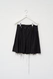 (W) Worker Pleats Skirt