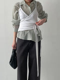 Ridge Wrap Bustier